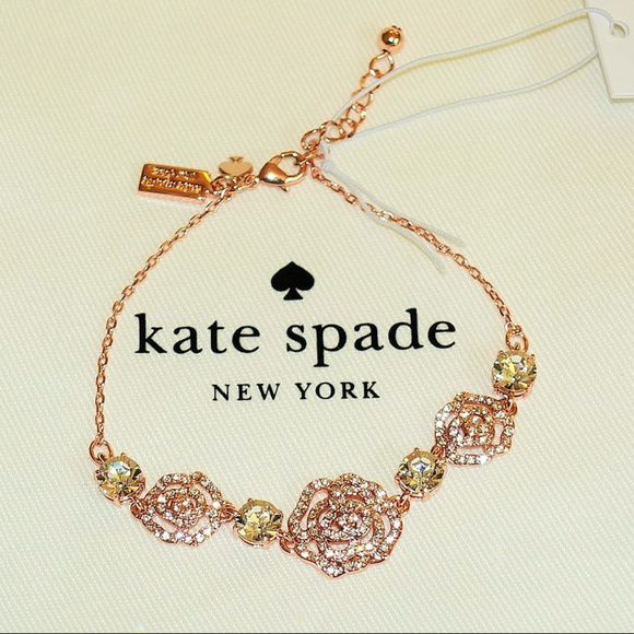 Kate Spade Crystal Rose Bracelet - Picture 5 of 6